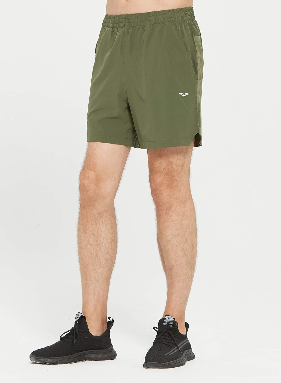 MIER Men's Workout Running Shorts Quick Dry Active 5 Inches Shorts with Pockets, Lightweight and Breathable: Clothing