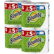 Bounty Select-a-Size Paper Towels, White, Huge Roll, 8 Count