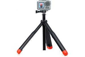 QIUNIU Multi-use Handheld, extendable Selfie monopod, Portable Tripod, and Floating Device for GoPro Hero 3, 3+, 4,5,6,7,8, 9, 10, 11, 12, 13 Session, 2018, Cell Phones and Other Digital Cameras/cams