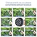 Expandable Garden Hose, Treatlife Flexible 50 feet Water Hose with Double Latex ON/OFF Valve Non-leaking-Retractable Hose with 2 Adjustable Watering Patterns Spray Nozzle