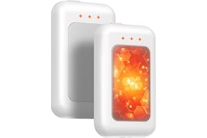 HOTDOT Hand Warmers Rechargeable, 2 Pack 6400mAh Electric Hand Warmer, 16 Hours Lasting, Great for Outdoors, Camping, Gifts for Men Women