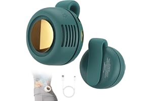360° Rotatable Portable Mini Clip-on Fan, Small Fan Clip on for Shirt & Waist, 2026 New Adjustable 3-Speed Suspended Whirlwin