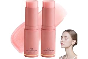 Hydrating Multi Balm Stick, Mild Collagen Wand, Korean Skin Care, Anti-Wrinkle Moisturizer for Face, Eye, Lip & Neck (2PC, 9g