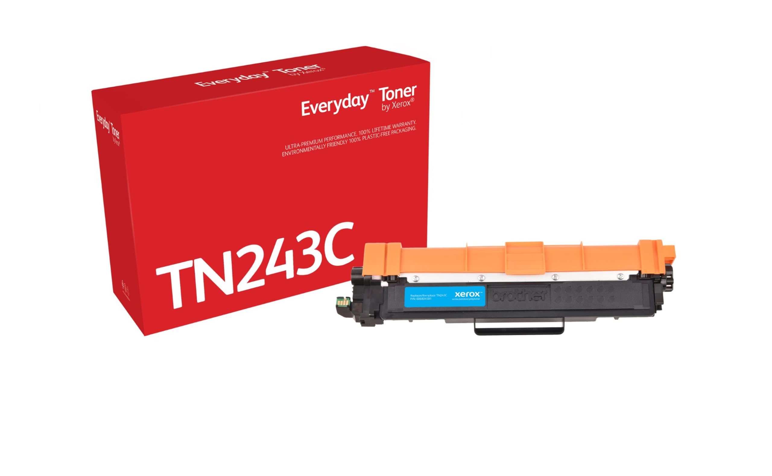 Everyday by Xerox Compatible Brother TN-243C Cyan Toner, Standard Capacity