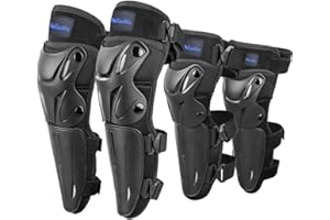 DBAOXIAOMU Youth Kids Motocross Racing Knee Eblow Pads, Motorcycle Knee Shin Guard Sets for Dirt Bike,MTB,Snowing,Skateboard,ATV