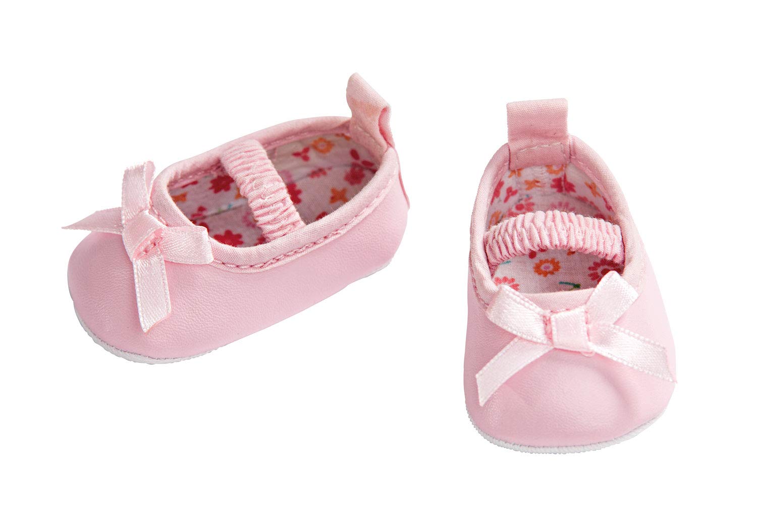 Heless 6471 Ballet Flats for Dolls, Pink, Size 30-34 cm