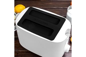 BESTonZON 1PCS Silicone Toaster Dust Cover, 2 Slice Toaster Lid, Electric Bread Maker Upper Cover Toaster Machine Top Cover for Bread Machine, Toaster Protector Lid Sandwich Machine Part Accessories