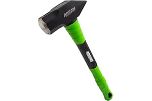 Arcan 4 LB Cross Peen Hammer with 16-Inch 3G Fiberglass Handle with Rubber Grips and Drop Forged Heads (AH4CP)