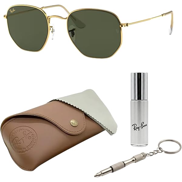 Amazon.com: Ray-Ban RB3548N Hexagonal Flat Lenses Square-Round