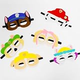 U&X Paw Dog Patrol Masks 16 Cosplay Character Party Favors Birthday Supplies view 3