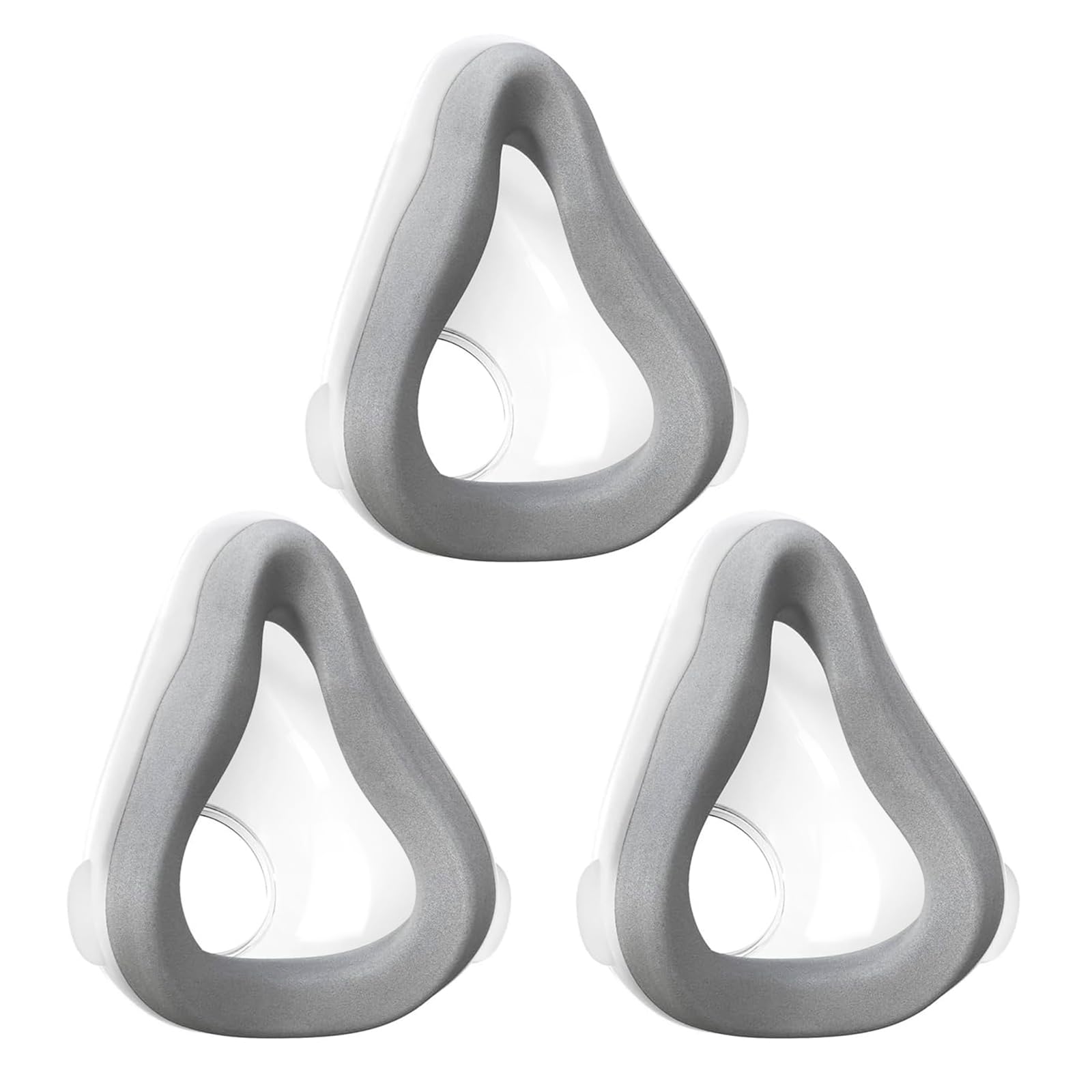 Photo 1 of CLOUDCRUZE Replacement Cushion Compatible with AirTouch F20 Full Face Mask - Ultra-Soft Memory Foam Interface for CPAP/BiPAP - Reduces Red Marks & Air Leaks - Size Large (L)