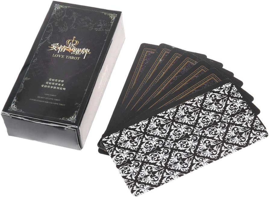 Rider-Waite Tarot Cards Deck Fate Love Forecasting Mysterious Divination Astrology Cards Game Set