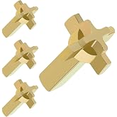 4 Pack Replacement Andersen hinged Patio Door Lock Actuator, Compatible with Andersen 400 Series Frenchwood Hinged in-Swing &amp; Out-Swing Doors Handle, from 1988 to Present