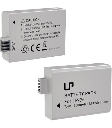 Amazon.com : Battery Pack for Canon EOS Rebel XSi, EOS Rebel XS
