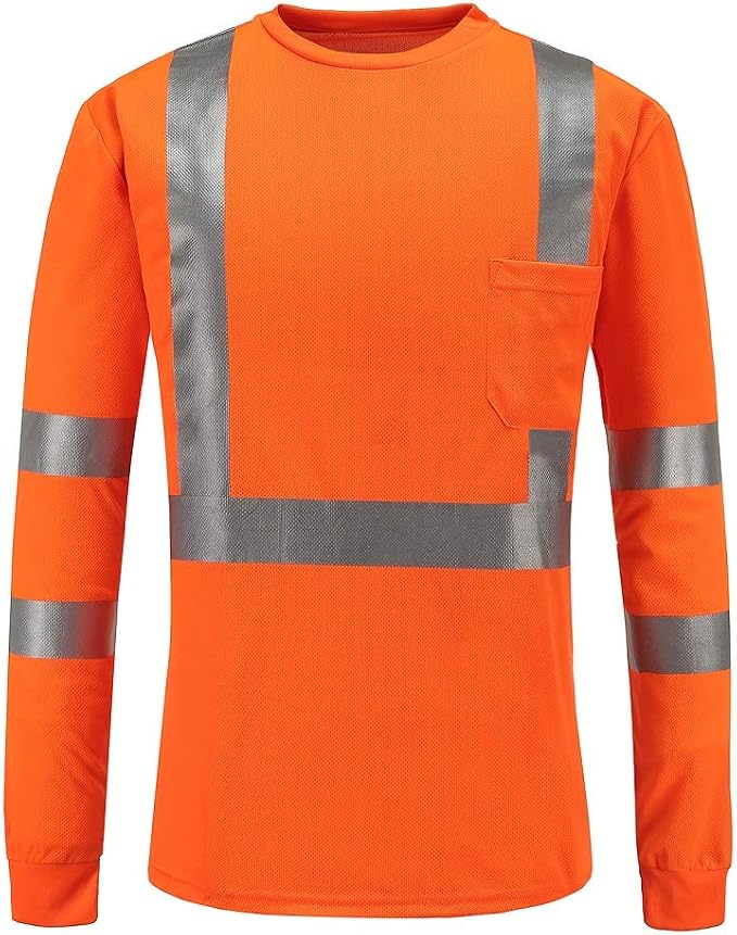 dri fit high visibility long sleeve shirts