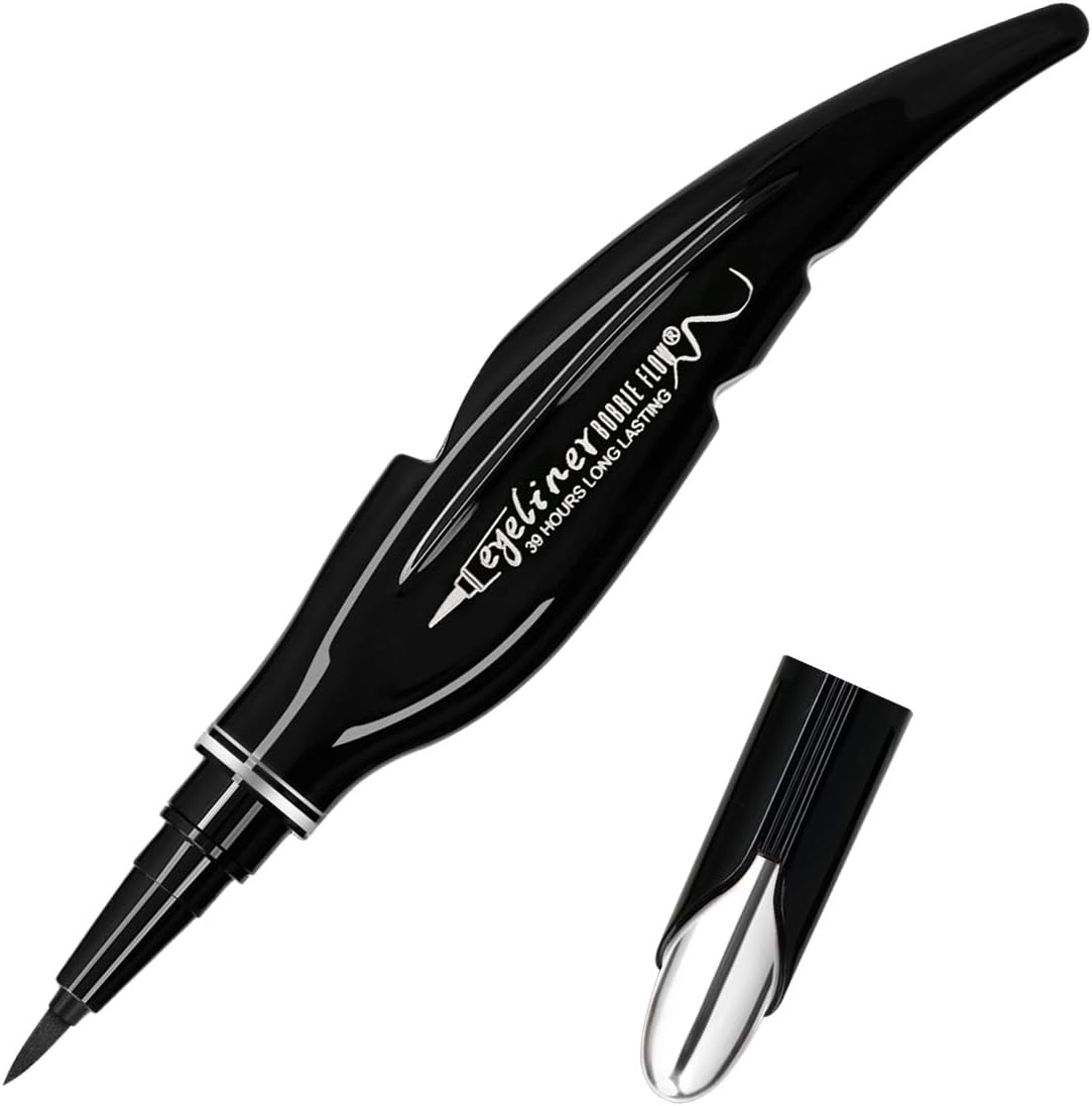 Eyeliner Pen Waterproof Black Precision Micro Eye Liner Liquid Pen Quick Drying Long Lasting Cosmetic Makeup Pencil for Women Girls Eyes