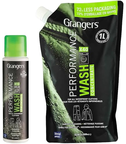 Nettoyant Granger's Outdoor - Lot De 2 - 300ml/275ml - Pour Vêtements Techniques Et Sport