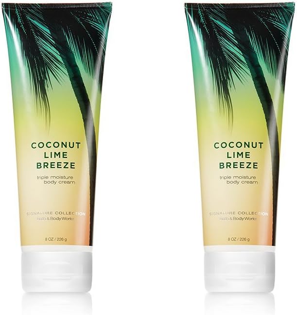 Bath And Body Works Coconut Lime Breeze Triple Moisture Cre