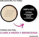 Wet n Wild Photo Focus Loose Setting Powder Translucent Mattifying Weightless view 6