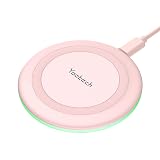 Yootech Wireless Charger,10W Max Wireless Charging Pad Compatible with iPhone 17/17 Pro/17 Pro Max/Air/16/15/14/13/SE 2022/12/11,Samsung Galaxy S25/S24/S23,for AirPods Pro 3(No AC Adapter)