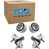 TRQ 2 Piece Front Wheel Bearing & Hub Kit Set Compatible with 2001-2003 Mazda Protege 2002-2003 Protege5