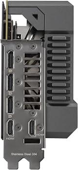 ASUS TUF RTX 4090 OC 24GB GDDR6X PCIe 4.0 Gaming Graphics Card HDMI DP view 4