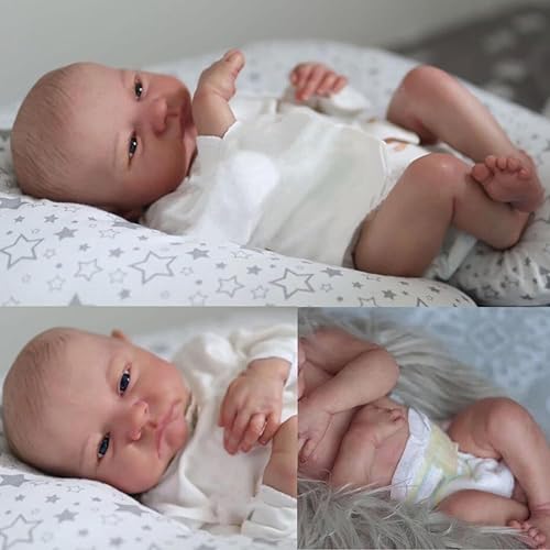Zero Pam Reborn Baby Dolls Silicone Full Body Baby Girl Doll 19 in