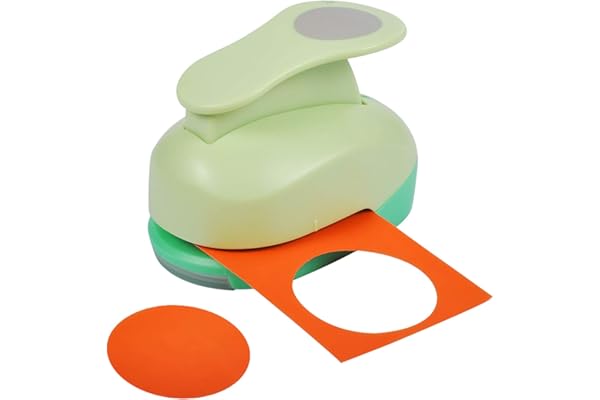 UCEC 2 Inch Paper Punch, Circle Punch, DIY Handmade Craft Hole Punch Shape for Crafting Scrapbooking Cards Arts Fun Projects,