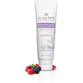 Kids Hydroxyapatite Toothpaste, Mixed Berry, Fluoride-Free, 4 oz | Supports Enamel Strength, Oral Microbiome and Gum Health - Remineralizing Formula with PROtektin