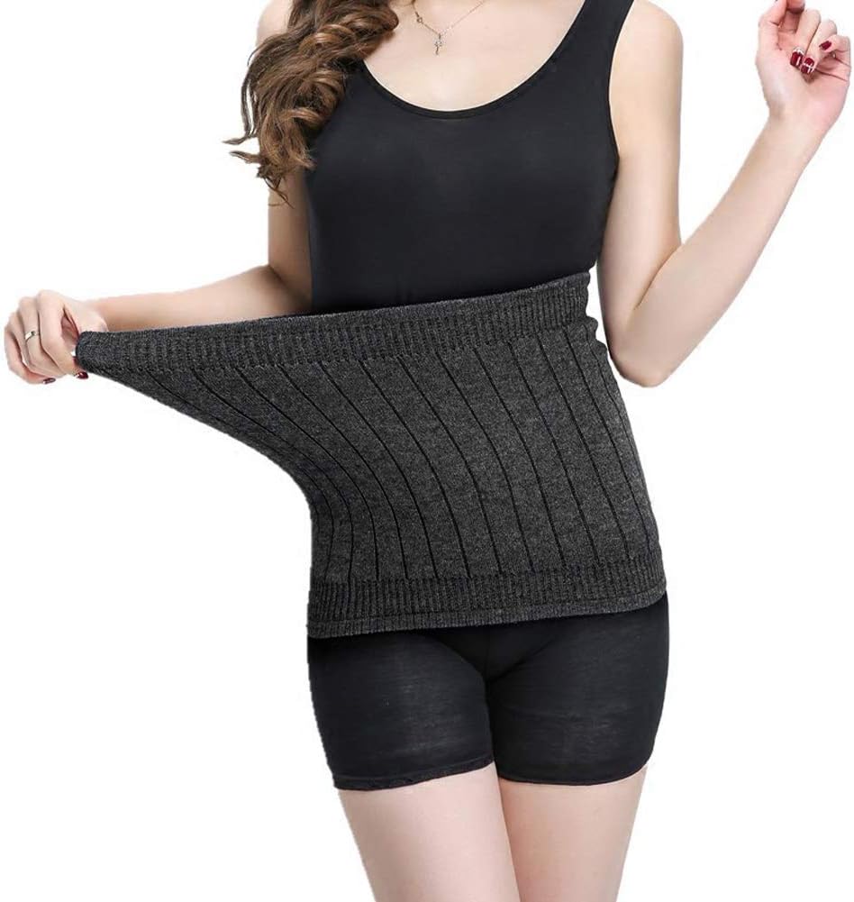 Nierenwärmer Aus Kaschmir - Elastischer Wärmegürtel Für Damen & Herren In Grau