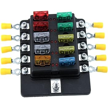 Amazon.com: Parallax Power Supply FB9 Fuse Block: Automotive way circuit car automotive atc ato blade fuse box 