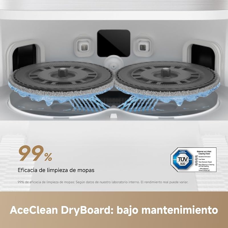 L50 Ultra Ae Robot Aspirado, Autolimpia 100 °C, Succión de 28.000 Pa