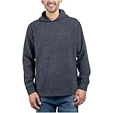 Jachs New York Men's Relaxed Fit Brushed Heathered Pullover Hoodie with Pockets