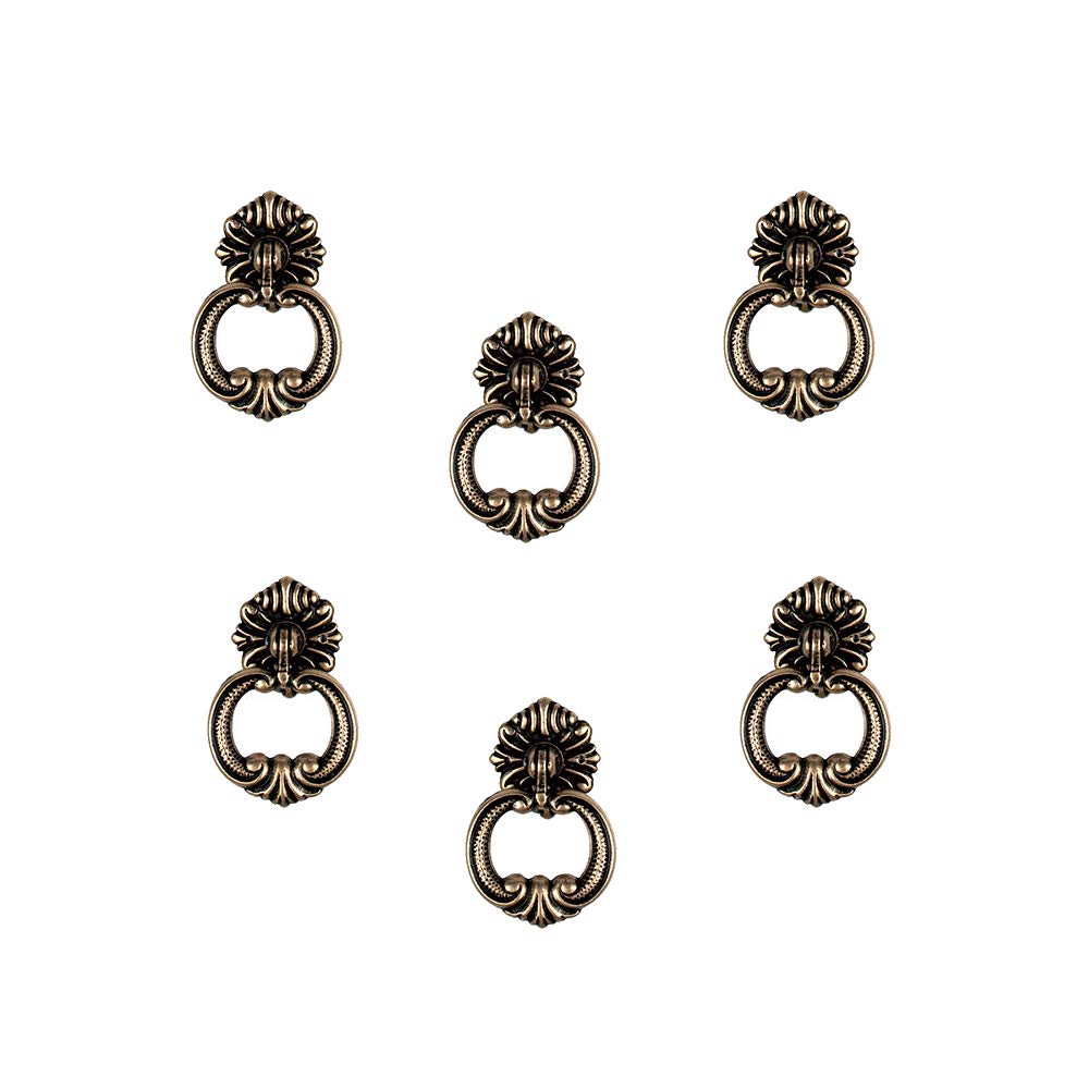 POMOLINE A344-2 Cabinet Knob Handle, Aged Bronze