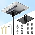 Starlink Flat High Performance Pipe Adapter, Starlink Mounting Kit for Performance Starlink Internet Kit Satellite, Starlink Mount, Starlink Pole Mount, Starlink Roof Mount