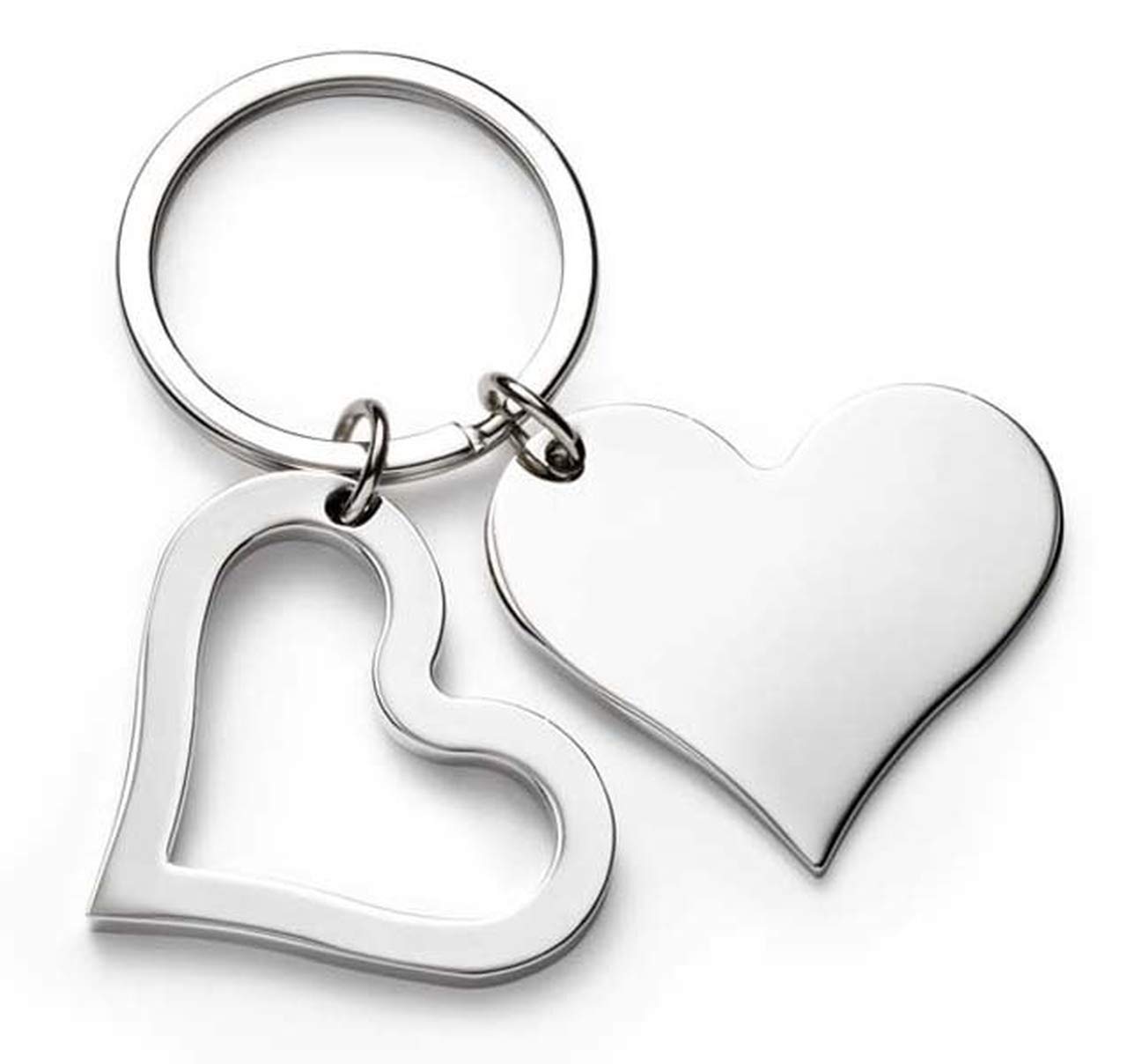 Ten KEYCHAIN HEART cod.EL7602 cm 7x4x0,5h by Varotto & Co.