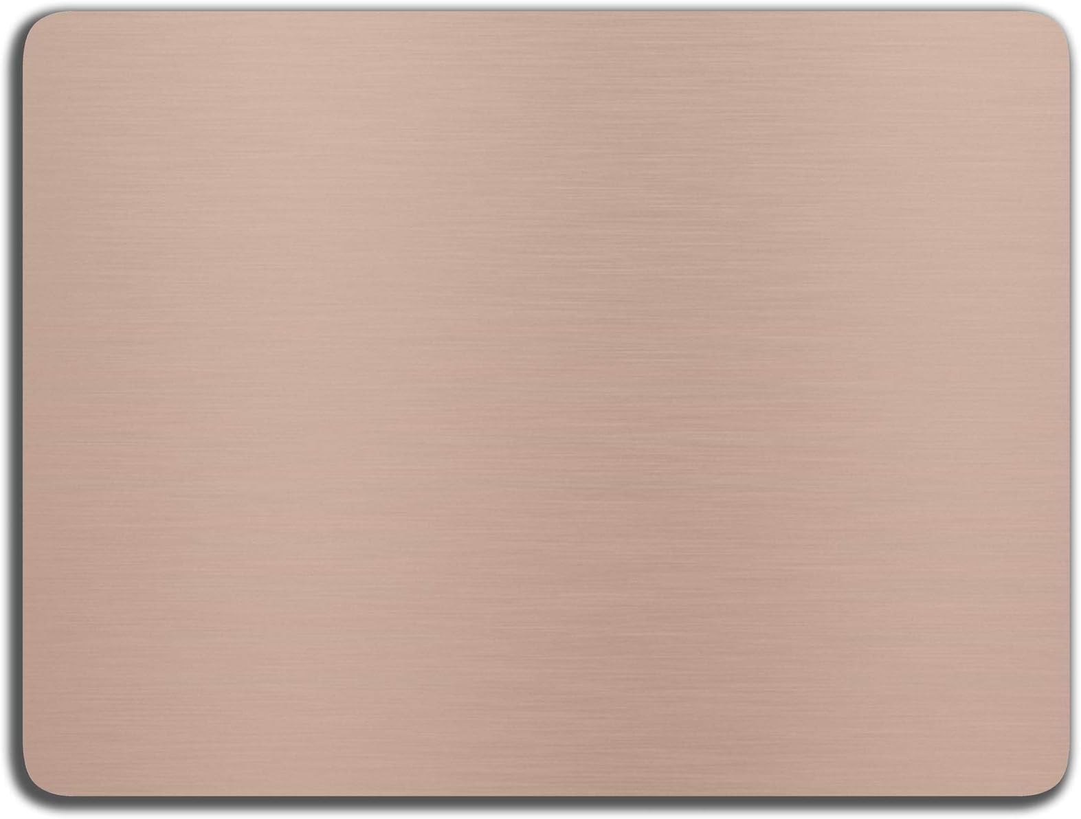 WV Glass Wortkop Saver Frosted Textured Large 40 x 50cm Blush Rose Gold | Made in England Chopping Cutting Board