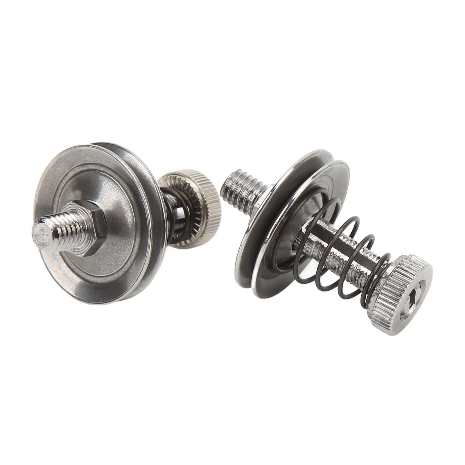 Thread Tension Assembly, 2pcs 1.4x0.4in Stainless Steel Sewing Machine Thread Tension Regulator Assembly for Shoe Mending Machines Industrial Bar Tacking Machines