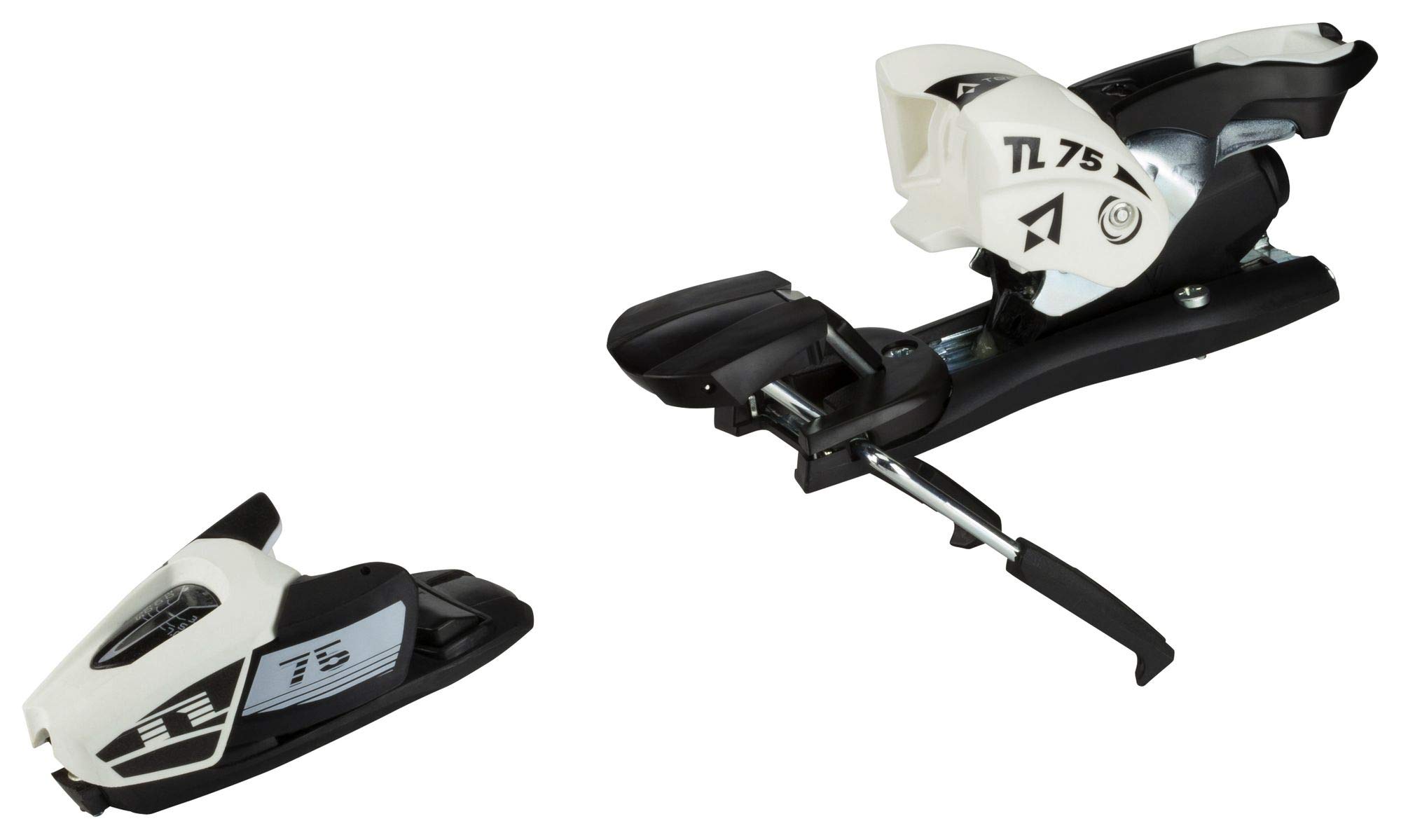 Tecno Pro Alpine Skiing N TL75 B80 Binding, White/Black, One Size