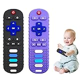 ERSIHUA 2-Pack Baby Teething Toys-TV Remote Control