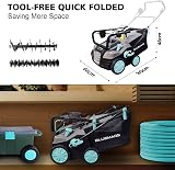 Bluemars 2000W Lawn Scarifier and Aerator 40cm 55L Fold Handle 10m Cable view 6