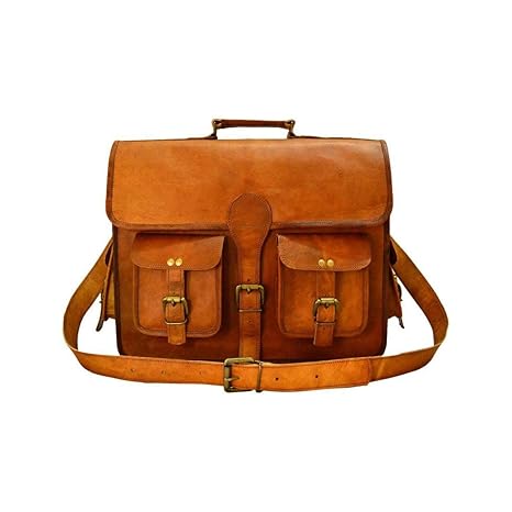 StreamCorp Handmade Leather Bag|Hand Bag|Shoulder Bag| Brown Bag|Backpack 11X9 inch; SCorp001