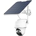 REOLINK Go PT Ultra+SP - 4K Cellular Security Camera Wireless Outdoor, No WiFi, 3G/4G LTE, Support (AT&T/T-Mobile), Solar Pow