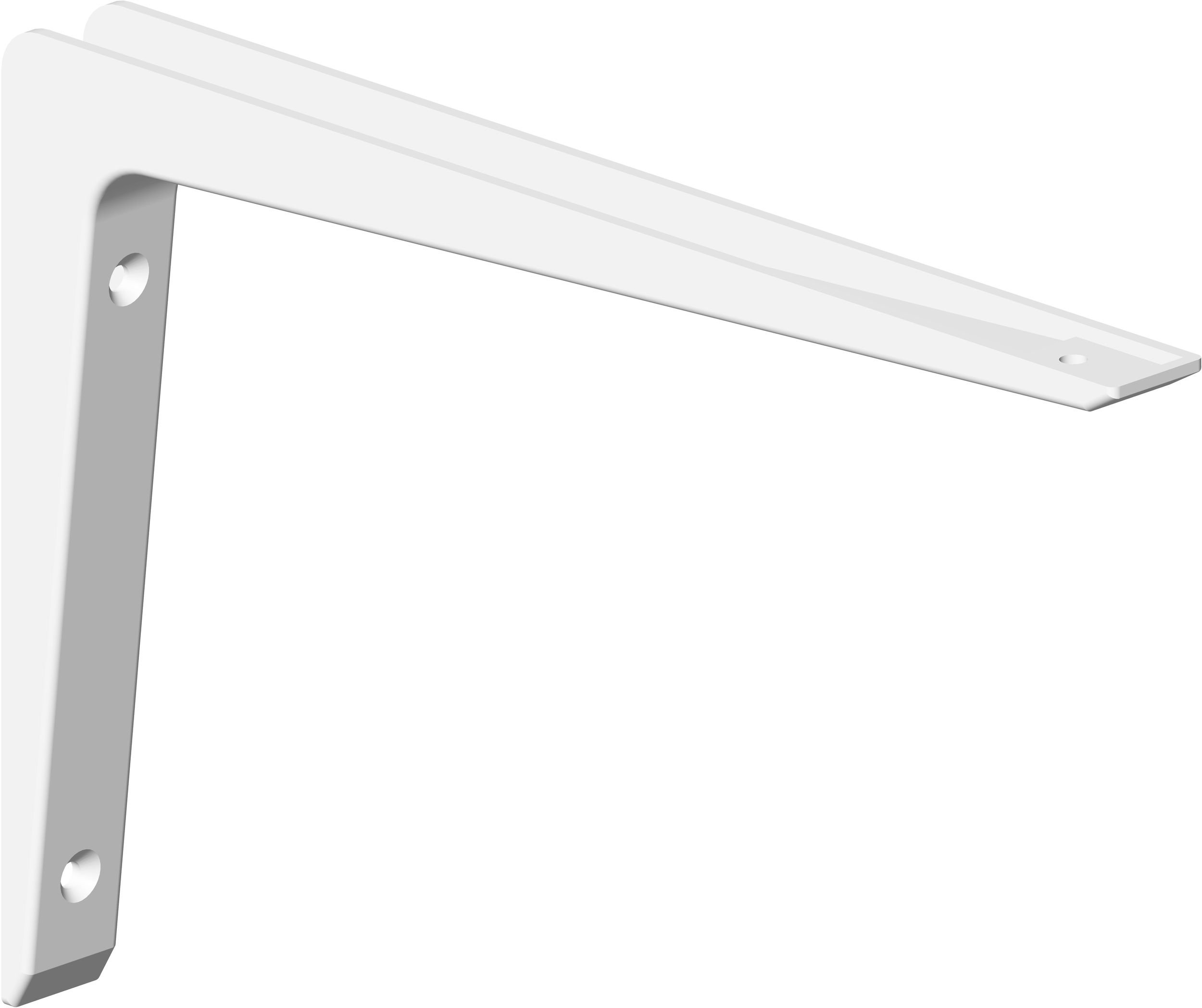 Alukonsole Bea Bracket 5 Sizes / 2 Colours/Pack of 2, White, 18133-00191