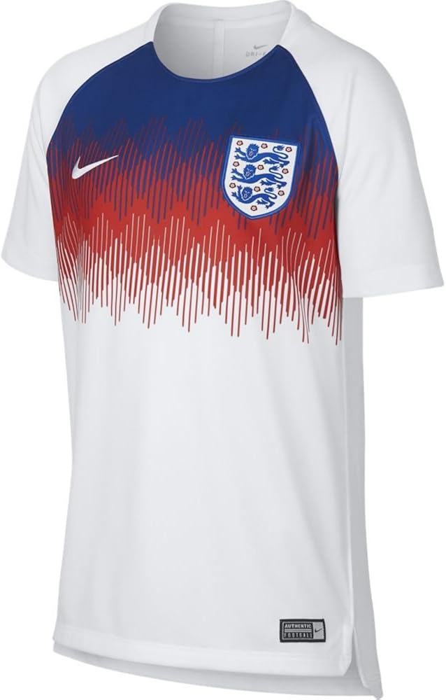Nike 2018-2019 England Pre-Match Training Shirt (White) - Kids: Amazon.co.uk: Clothing