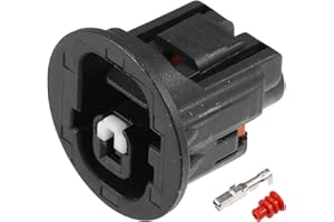 X AUTOHAUX 1 Set 1 Pin Oil Pressure Sensor Connector Adapter Plug Clip Kit Replacement for Toyota