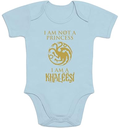 I'm Not a Princess, a Khaleesi Geschenk für Kleine Fans Baby Body Kurzarm-Body