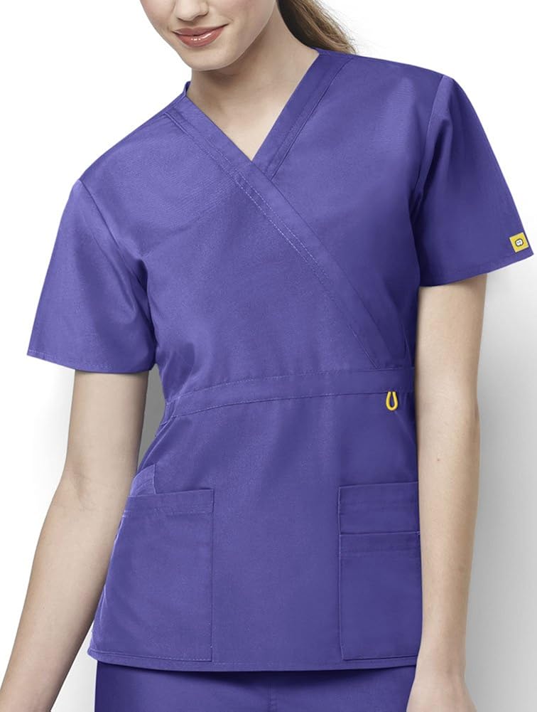 Buy WonderWink Women's Scrubs Golf Top at Amazon.in