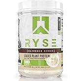 RYSE Loaded Plant Protein - Vanilla - 20g of Natural Vegan Plant-Based Protein Powder from Pea, Chickpea & Barley Rice - No Artificial Colors, Flavors or Sweeteners - 20 Servings