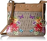 Nine West Helda Crossbody, Khaki-Brown/Dark Camel